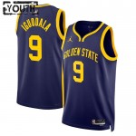 Golden State Warriors Trikot Andre Iguodala 9 Jordan 2022-23 Statement Edition Blau Swingman - Kinder